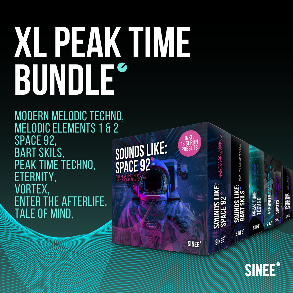 XL Peak Time Bundle - Ableton Live Templates & Racks