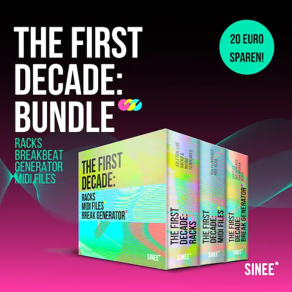 First Decade Bundle – 90er Techno & Breakbeat Racks, Templates, MIDIs